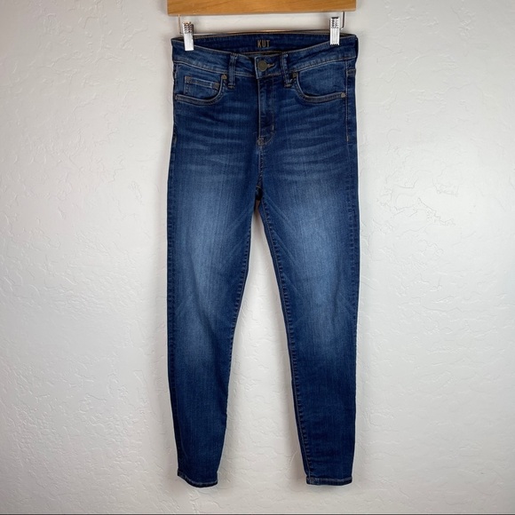 KUT from the Kloth High Rise Toothpick Skinny Jean‎ - Picture 2 of 9